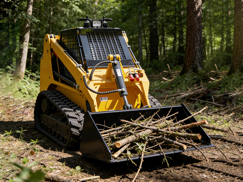 How to choose a skid loader of the appropriate tonnage according to the job requirements?