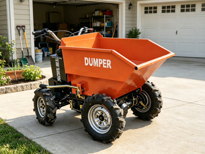Small Electric Dumper | High-Efficiency Electric Transport Vehicle for Construction & Farm